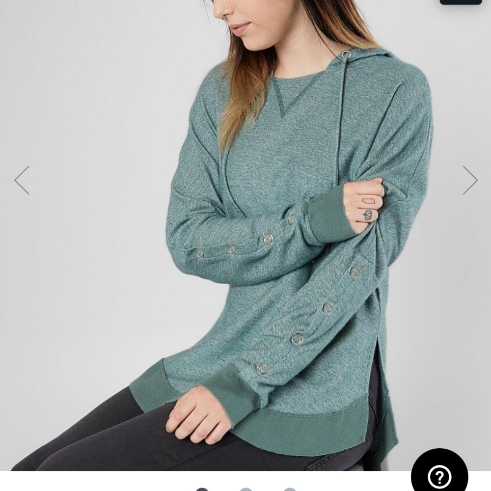 GILDED INTENT BOYFRIEND HOODIE BKE XS
